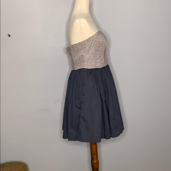 Anthropologie Baby Doll Floral Strapless Dress S - Picture 4 of 14